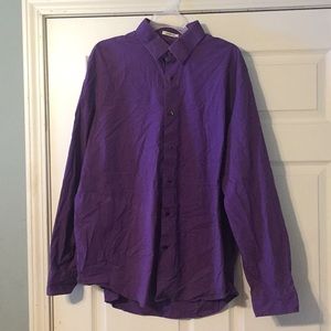Express Classic Fit Button Up Dress Shirt